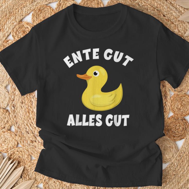 Duck Good Everything Good Squeaky Duck Yellow Duck T-Shirt Geschenke für alte Männer