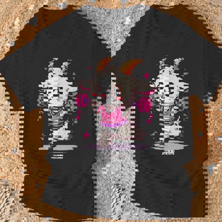 Dulce Cabra Entrenamiento Fresco Diseño Fitness Gimnasio Entrenamiento Camiseta unisex Regalos para ancianos