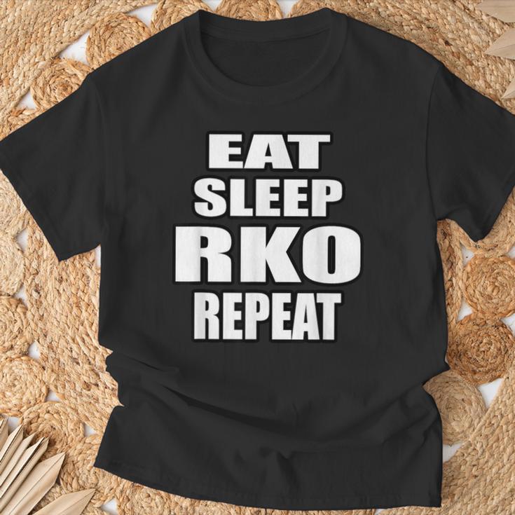 Eat Sleep Rko Repeat Trending T-Shirt Geschenke für alte Männer