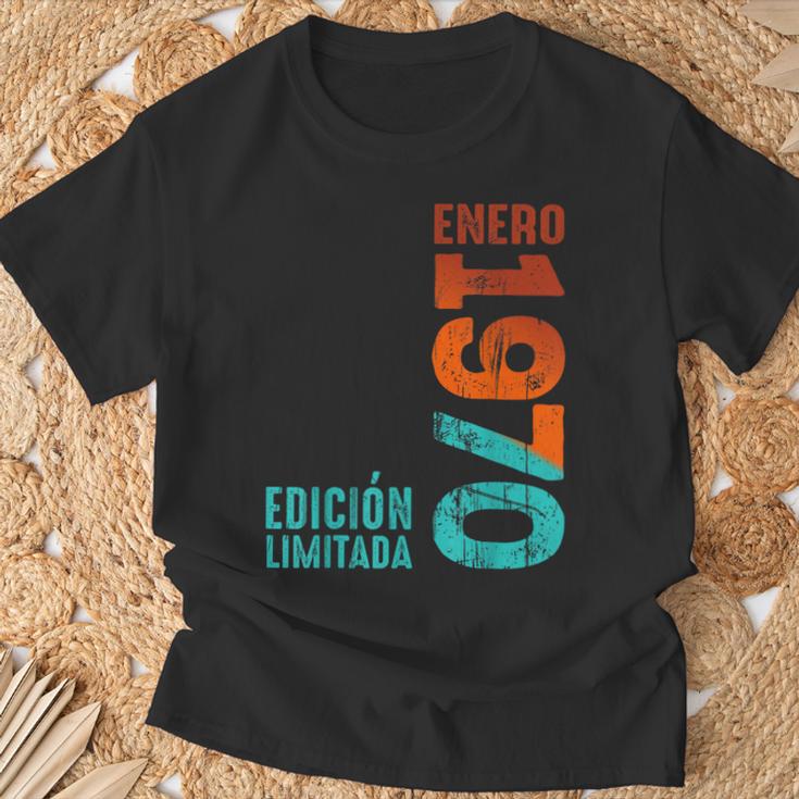 Edición Limitada De Enero De 1970 Cool Retro 1970Intage 1970 Camiseta unisex Regalos para ancianos