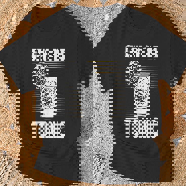 Ediciónintage De Gym And Tonic Camiseta unisex Regalos para ancianos