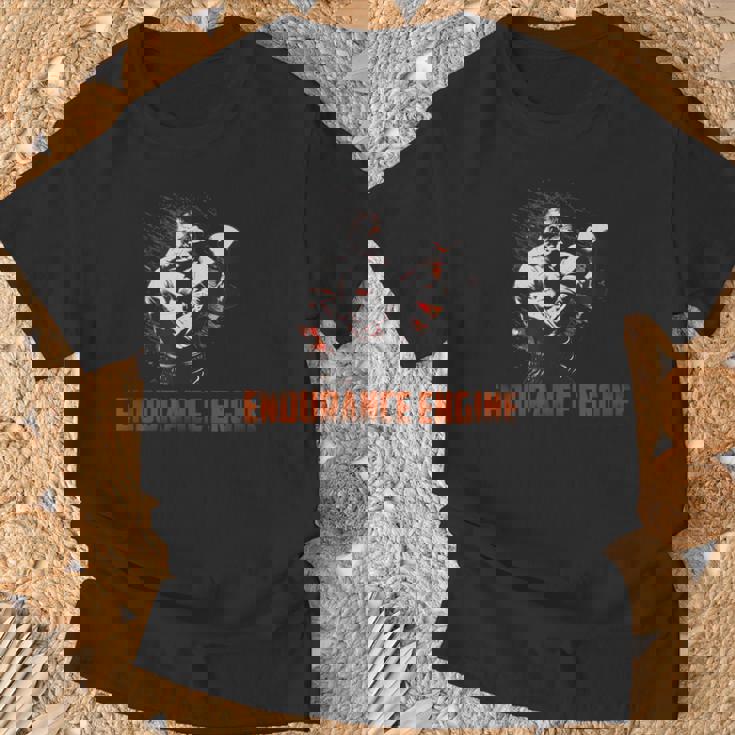 Endurance Engine Gym Motivation Dynamo Camiseta unisex Regalos para ancianos