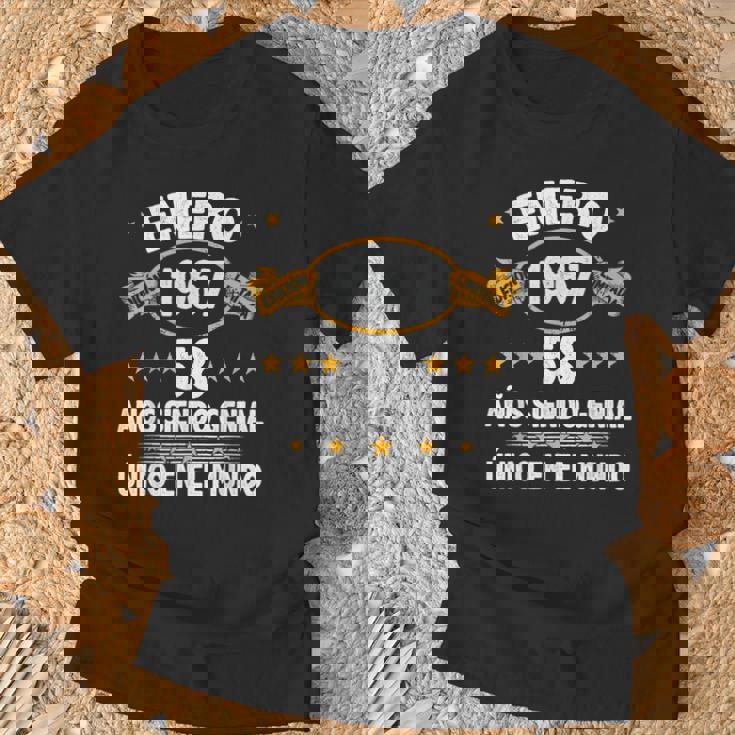 Enero 1967 58 Años Hombre Cumpleaños Regalo Enero 1967 Camiseta unisex Regalos para ancianos