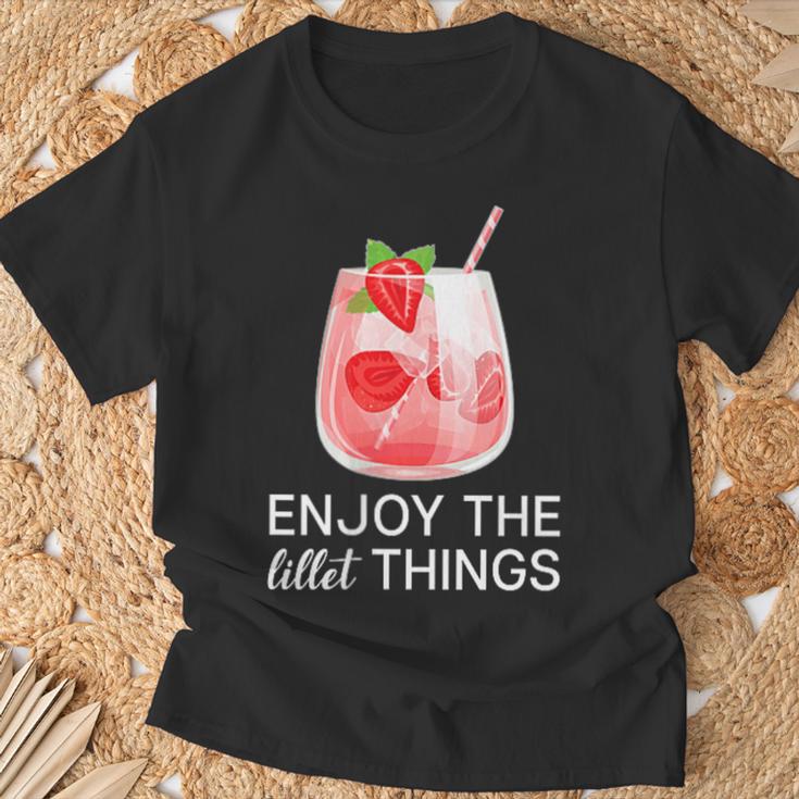 Enjoy The Lillet Things X Little Cocktail Girls' Evening Jga T-Shirt Geschenke für alte Männer