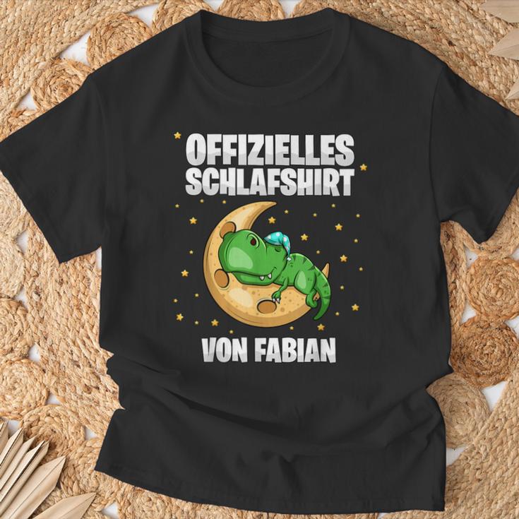 Fabian Official Sleep Personalised T-Shirt Geschenke für alte Männer