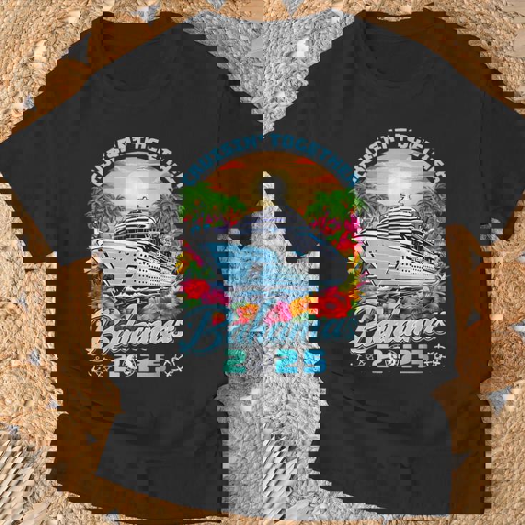 Family Cruise Vacation 2025 Cruisin Together Bahamas 2025 T-Shirt Gifts for Old Men