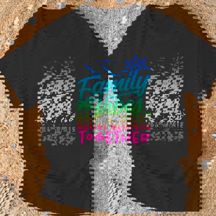 Family Vacation 2025 Beach Matching Family Summer Vacation T-Shirt Gifts for Old Men