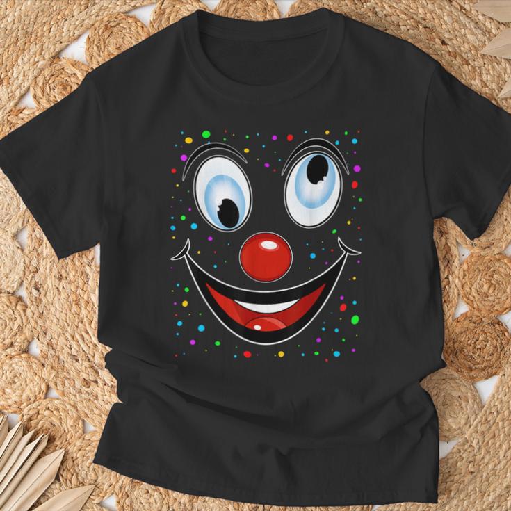 Fancy Dress Clown Face Outfit Clown Costume Carnival T-Shirt Geschenke für alte Männer