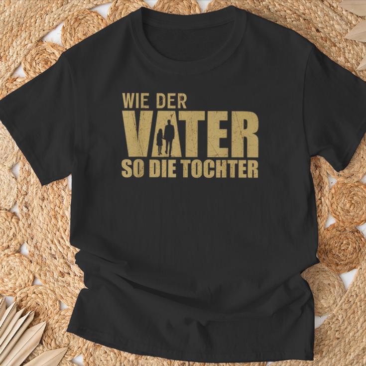 As The Father So The Daughter Partner Look Dad Father's Day T-Shirt Geschenke für alte Männer