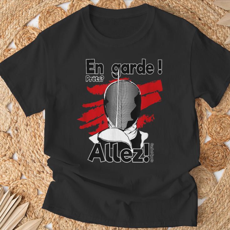 Fencing Fencing Sports T-Shirt Geschenke für alte Männer