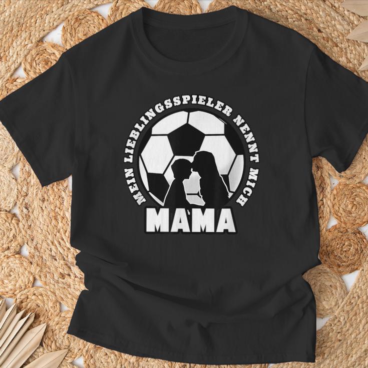 Football My Favourite Player Nennt Mich Mama T-Shirt Geschenke für alte Männer