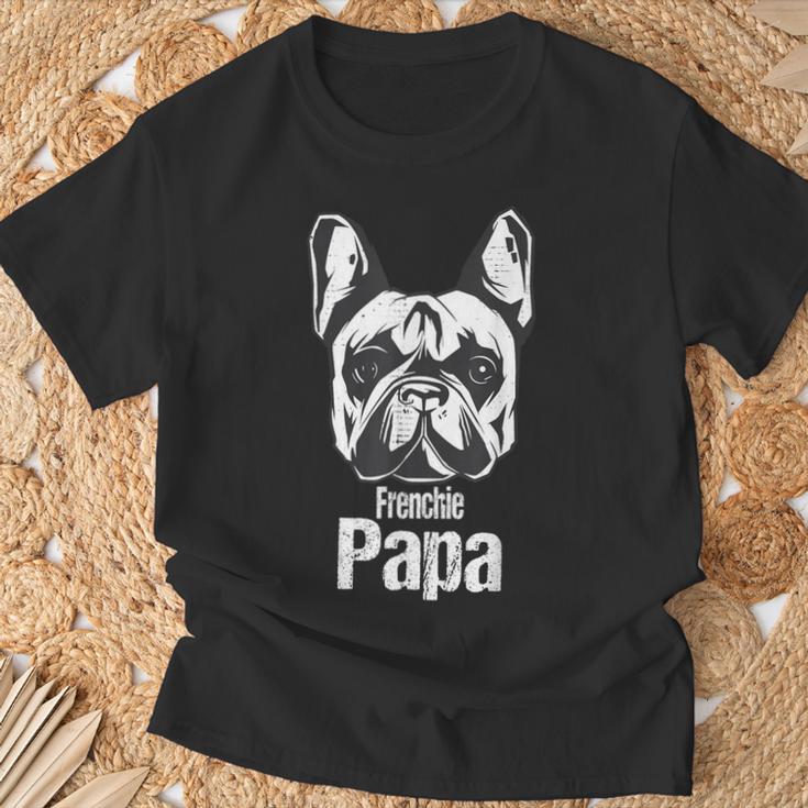 French Bulldog Papa- Frenchie French Bulldog S T-Shirt Geschenke für alte Männer