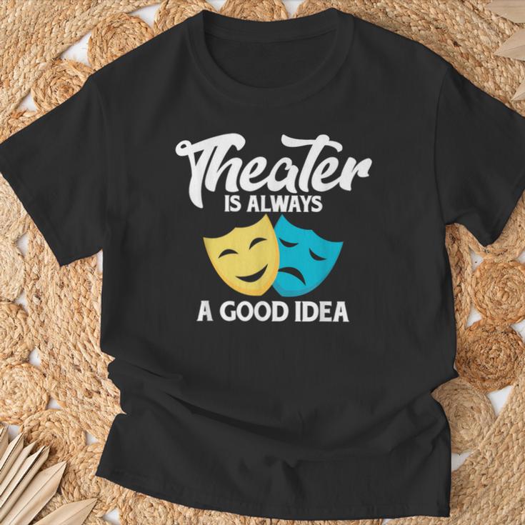 Theatre Lovers Theatre Quote S T-Shirt Geschenke für alte Männer