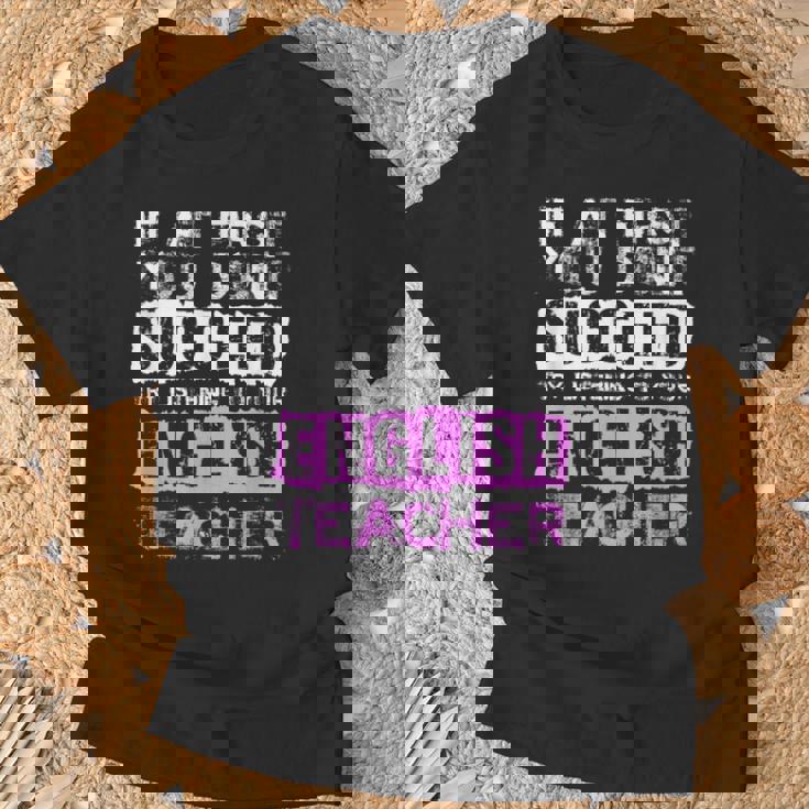 English Teacher Camiseta unisex Regalos para ancianos
