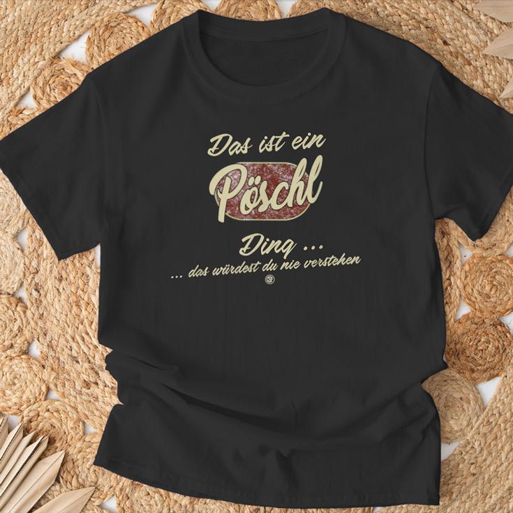 Family Pöschl Das Ist Ein Pöschl Ding T-Shirt Geschenke für alte Männer