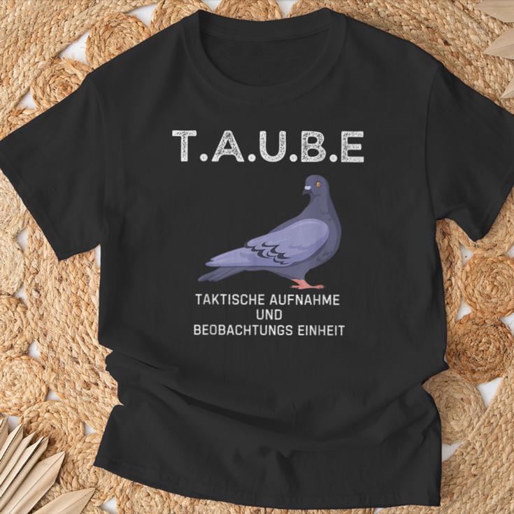 Pigeons Pigeon Meme German Meme T-Shirt Geschenke für alte Männer