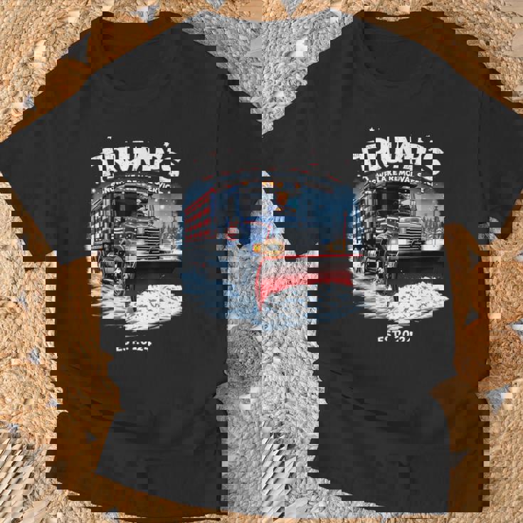 Trump Snowflake Removal Service 2024 Elecciones Trump Camiseta unisex Regalos para ancianos