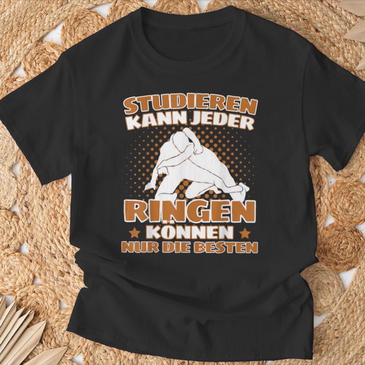 Wrestler Ringer For Fighters & Wrestlers T-Shirt Geschenke für alte Männer