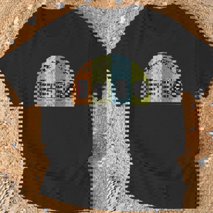 Gamer Dj Never Forget Nostalgia intage Retro T-Shirt Geschenke für alte Männer