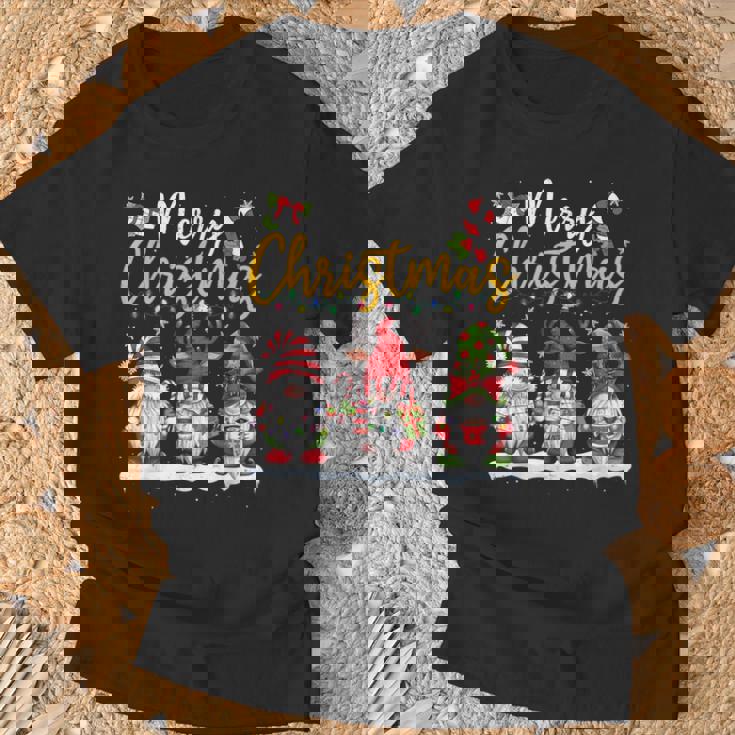 Gnomes De Noël Pour Amoureux De Noël Famille Hommes S Enfants T-Shirt Cadeaux pour les vieillards