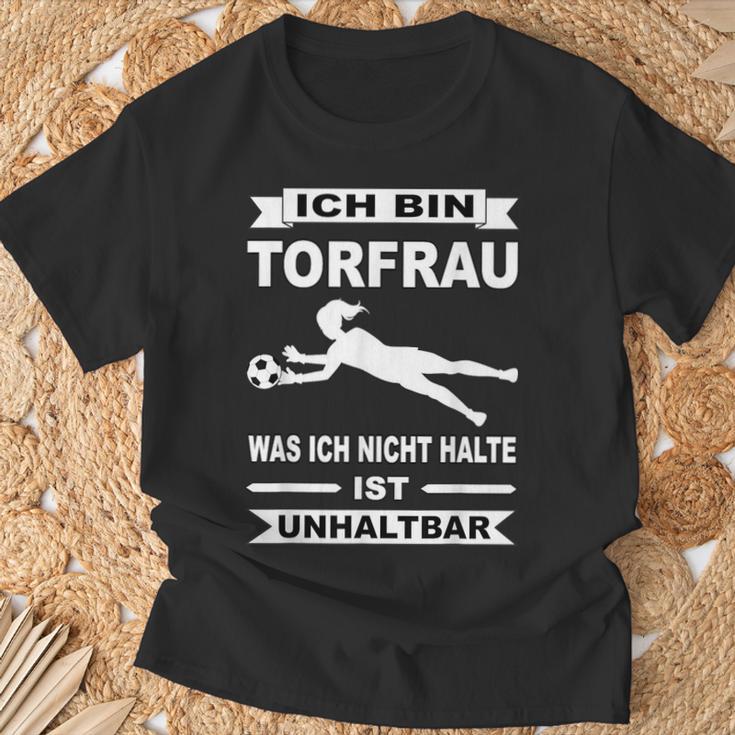 Goalkeeper Goalkeeper Women's Goalkeeper T-Shirt Geschenke für alte Männer