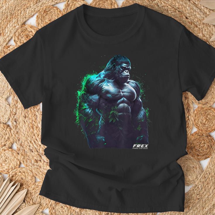 Gorilla Monkey Gym Wear Bodybuilding Workout Motivation T-Shirt Geschenke für alte Männer