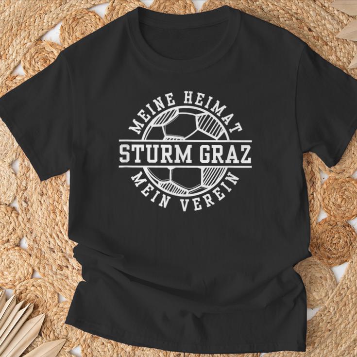 Graz Sturm Football Home Fan Styria Austria Stadium T-Shirt Geschenke für alte Männer