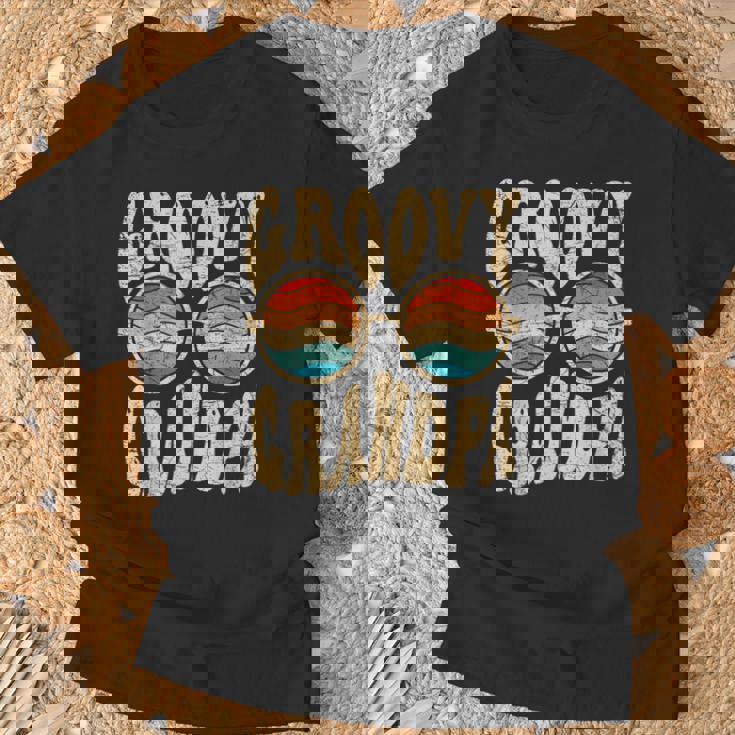 Groovy Grandpa Aesthetic Nostalgia 70'S Retro Grandpa Camiseta unisex Regalos para ancianos