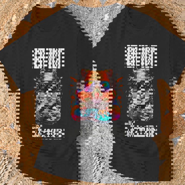 Hamster Nerv Nicht Bin Am Zocken Am Zocken Gaming T-Shirt Geschenke für alte Männer