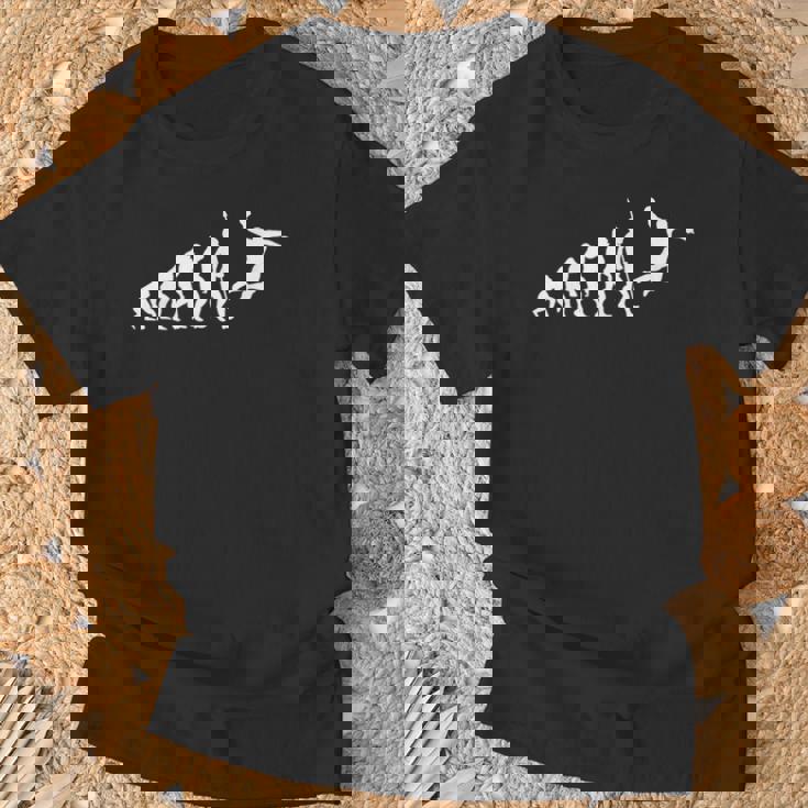 Handball Evolution Fun Handball Player Handballer T-Shirt Geschenke für alte Männer