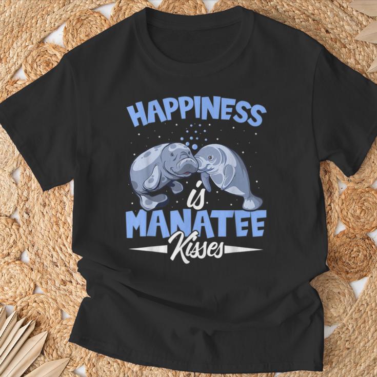 Happiness Is Mana Kisses Seekow Florida Mana T-Shirt Geschenke für alte Männer