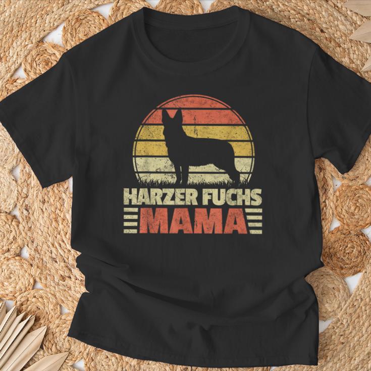 Harzer Fox Mama Old German Hut Dog T-Shirt Geschenke für alte Männer