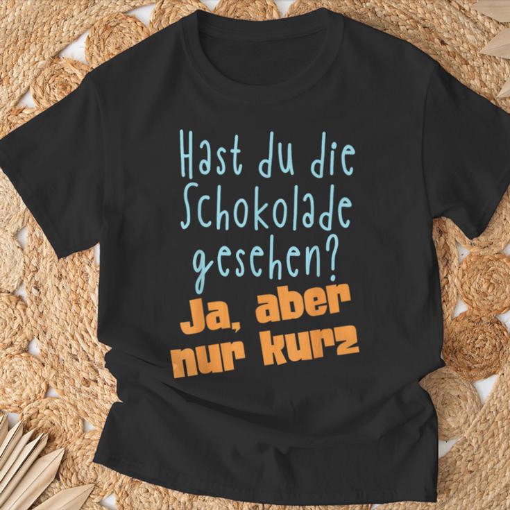 Hast Du Die Schokolade Gesehen Candy S T-Shirt Geschenke für alte Männer