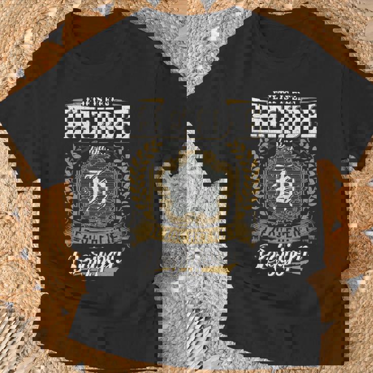 Het Is Een Heide Ding Je Zou Het Niet Begrijpen Heide Naam T-Shirt Geschenke für alte Männer