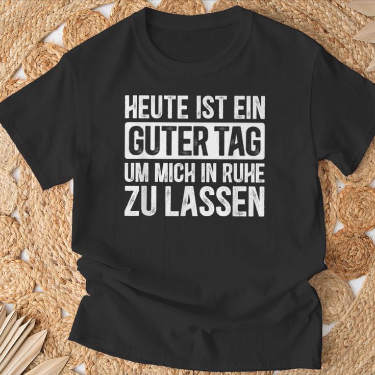 Heute Ist Ein Guter Tag Sayings T-Shirt Geschenke für alte Männer