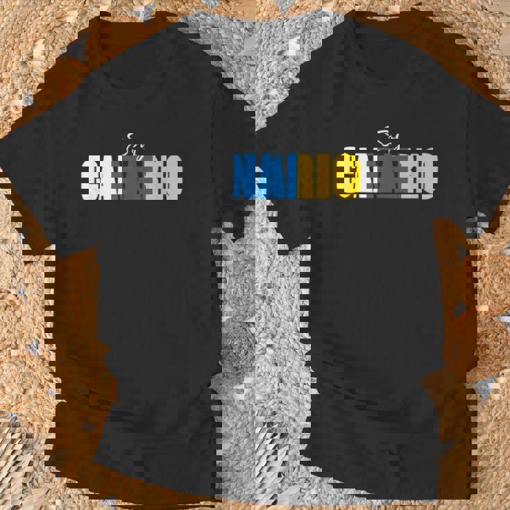 Hombre Soy Canario Diseño Con La Bandera De Canarias Camiseta unisex Regalos para ancianos
