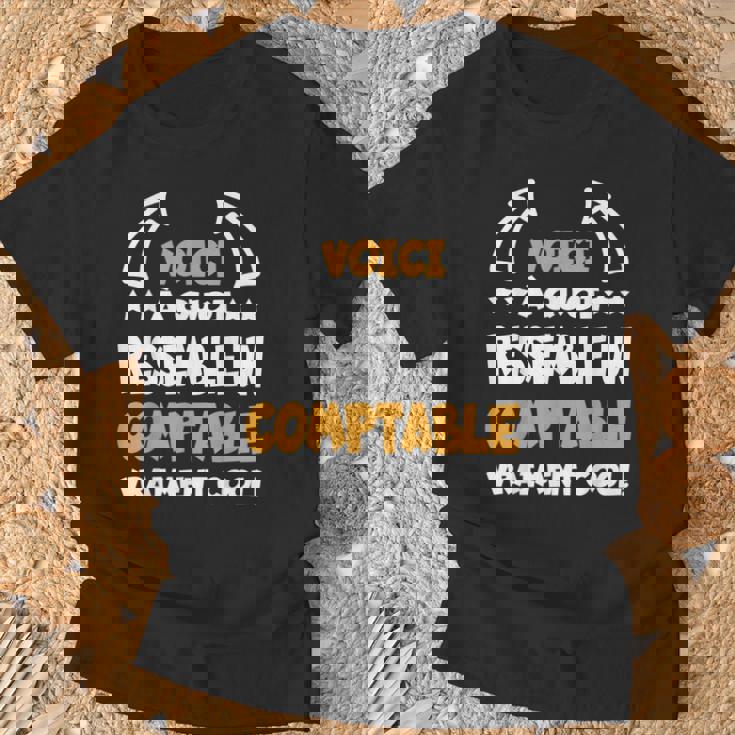 Homme Comptable Cool Dicton Amusant Comptable Comptabilité T-Shirt Cadeaux pour les vieillards
