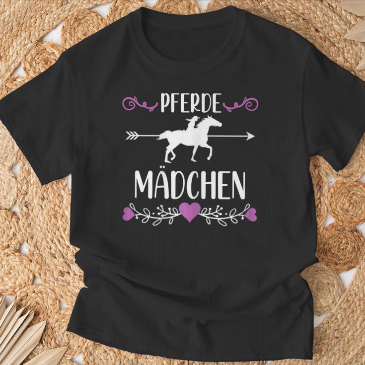 Horse Girls Horse Rider Idea S T-Shirt Geschenke für alte Männer