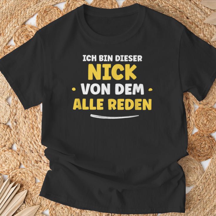 Ich Bin Dieser Nick Ich Bin Dieser T-Shirt Geschenke für alte Männer