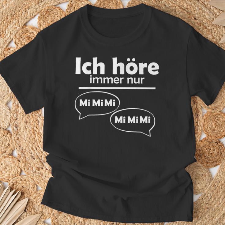 Ich Hörre Immer Nur Mi T-Shirt Geschenke für alte Männer