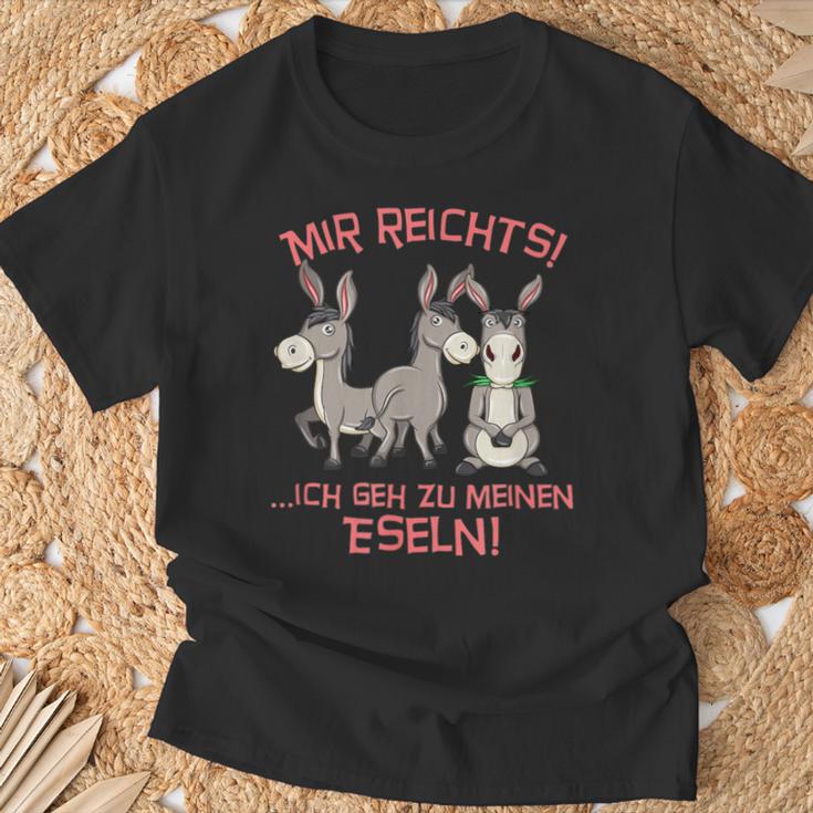 Ich Reichts Ich Geh Zu Meine Donsel T-Shirt Geschenke für alte Männer