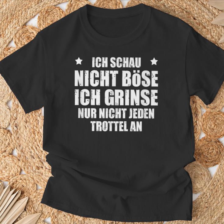 Ich Schau Nicht Evse Ich Schau Nicht Böse T-Shirt Geschenke für alte Männer