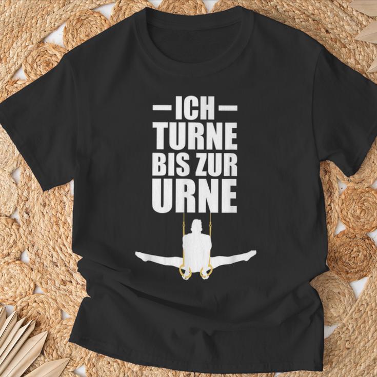 Ich Turne Bis Zur Urne Ich Turne Bis Zur Urn Gymnastics S T-Shirt Geschenke für alte Männer