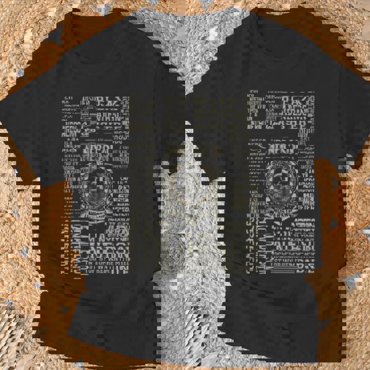 It's An Anderson Thing Anderson Name T-Shirt Gifts for Old Men