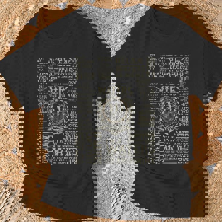 It's A Waters Thing Waters Name T-Shirt Gifts for Old Men