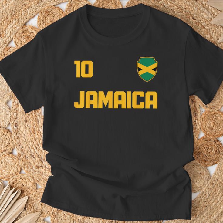 Jamaica Flag Reggae Music Fan Jersey T-Shirt Geschenke für alte Männer