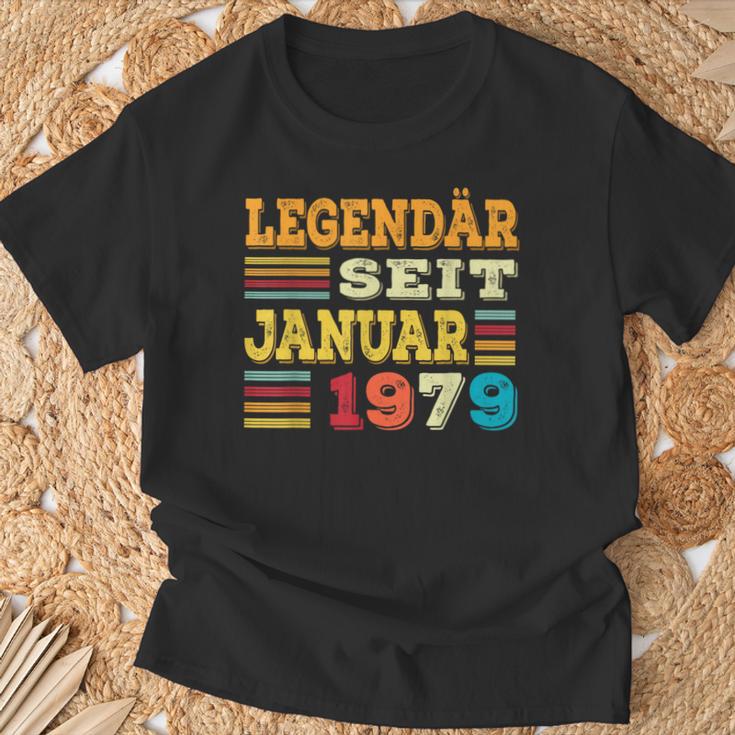 Januar 1979 Lustige Geschenke 46 Geburtstag T-Shirt Geschenke für alte Männer