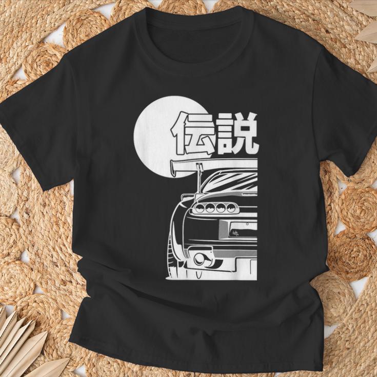 Jdm Japan Motorsport Tuning Car Legend 90S T-Shirt Geschenke für alte Männer