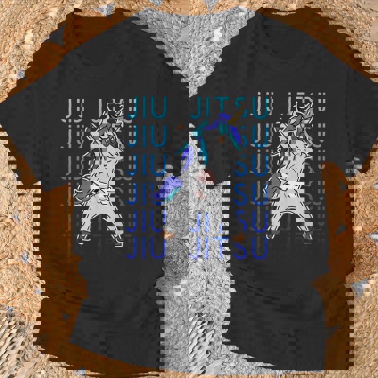Jiu Jitsu Dabbing Unicornio Para Niñas Bjj Camiseta unisex Regalos para ancianos