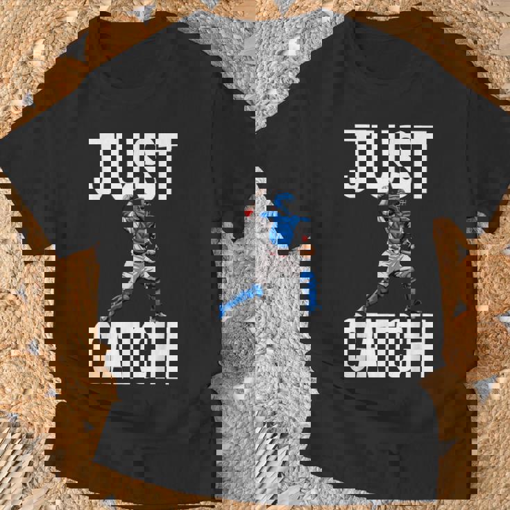 Just Catch Humoristique Pour Motif Joueur De Baseball T-Shirt Cadeaux pour les vieillards
